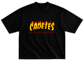 Playera meme Cadetes de linares trasher corte oversize 100% algodon