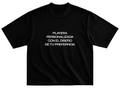 PLAYERA PERSONALIZADA 100% ALGODÓN CORTE OVERSIZE