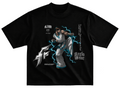 Playera KIM KOF 97 estilo streetwear vintage desgastado tee