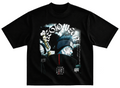 Playera Kisame estilo streetwear vintage desgastado tee