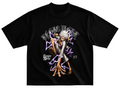 Playera LUFFY GEAR5 estilo streetwear vintage desgastado tee