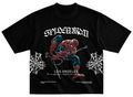 Playera Spider-Man t5 estilo streetwear corte oversize 100% algodón