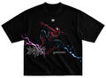 Playera Spider-Man estilo streetwear corte oversize 100% algodón