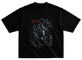 Playera Pain nagato metálico streetwear gym corte oversize 100% algodón