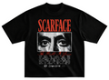 Playera SCARFACE streetwear gym corte oversize 100% algodón