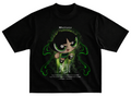 Playera bellota streetwear gym corte oversize 100% algodón