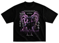 Playera black panther marvel streetwear gym corte oversize 100% algodón