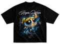 Playera burbuja streetwear gym corte oversize 100% algodón