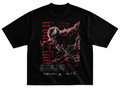 Playera carnage marvel streetwear gym corte oversize 100% algodón