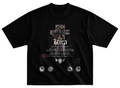 Playera kira streetwear gym corte oversize 100% algodón