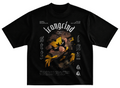 Playera monkey chicas super poderosas streetwear gym corte oversize 100% algodón