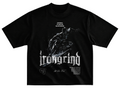 Playera silver surfer gym corte oversize 100% algodón