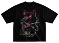 Playera spiderman marvel streetwear gym corte oversize 100% algodón