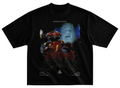 Playera streetwear power ranger gym corte oversize 100% algodón