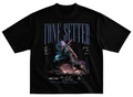 Playera trunks del futuro streetwear gym corte oversize 100% algodón
