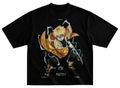 Playera zenitsu demon slayer corte oversize 100 algodon