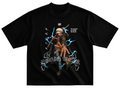 Playera Trafalgar Law estilo streetwear vintage desgastado tee