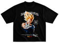 Playera VEGETA del futuro estilo streetwear vintage desgastado tee