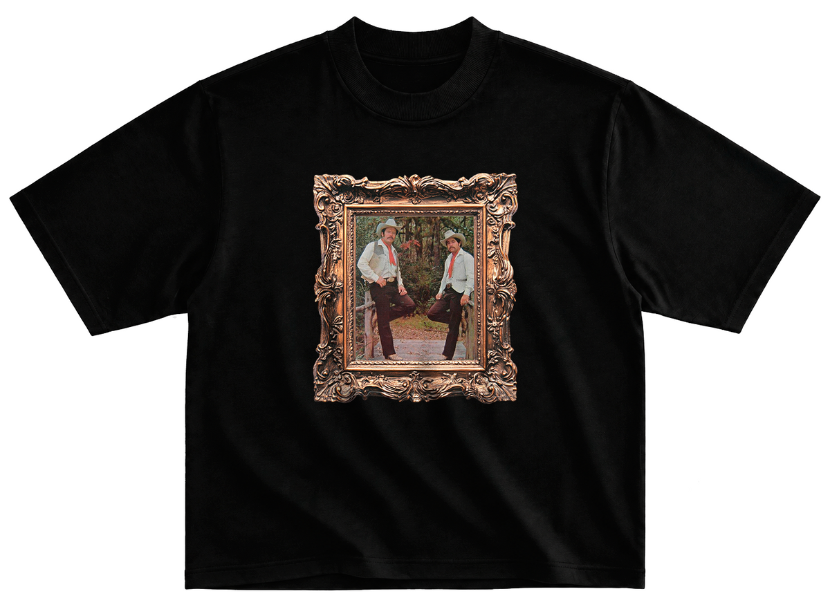 Playera meme invasores de nuevo leon NL corte oversize 100% algodon