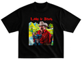 Playera meme Lalo y Stich corte oversize 100% algodon
