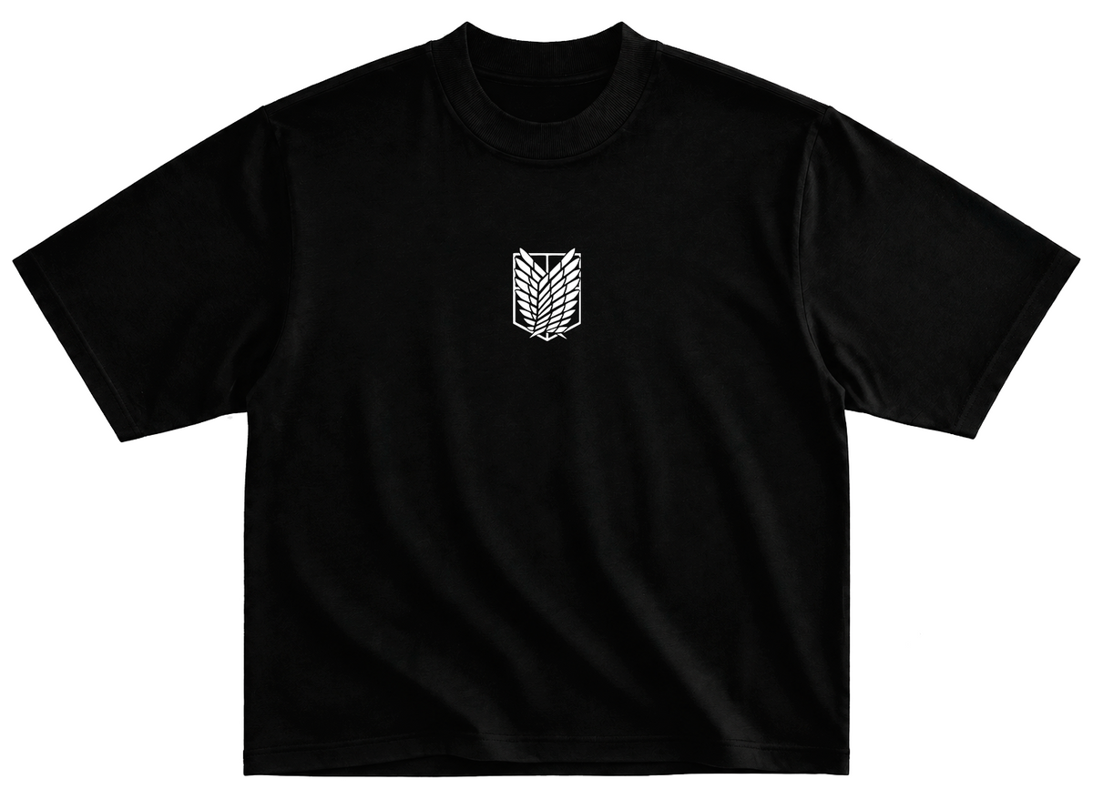 Playera Levi ackerman 2 estilo streetwear vintage desgastado tee