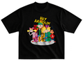 Playera Hey Arnold estilo vintage desgastado 90's cartoons t7