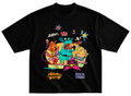 Playera Aaahh Real Monsters estilo vintage desgastado 90's cartoons t12