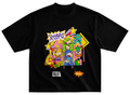 Playera Rugrats estilo vintage desgastado 90's cartoons t5