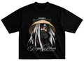 Playera Itachi uchiha estilo streetwear vintage desgastado tee