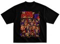 Playera PORTADA KOF 97 estilo streetwear vintage desgastado tee