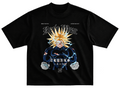 Playera trunks ssj estilo streetwear vintage desgastado tee